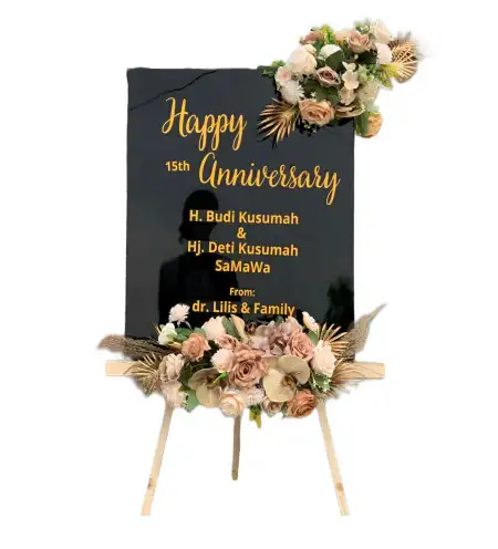 Papan Bunga Akrilik Wedusan